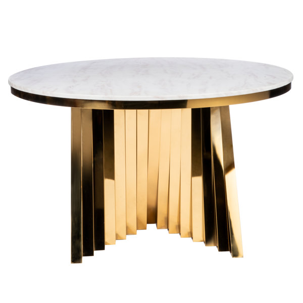 Everly Quinn Nailsworth 51.5'' Pedestal Dining Table & Reviews Wayfair